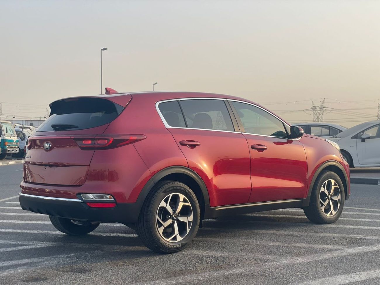 كيا سبورتيج 2021 Kia Sportage EX 2.4L V4 Push Start - Radar - Apple/Android Play MidOption+ -
