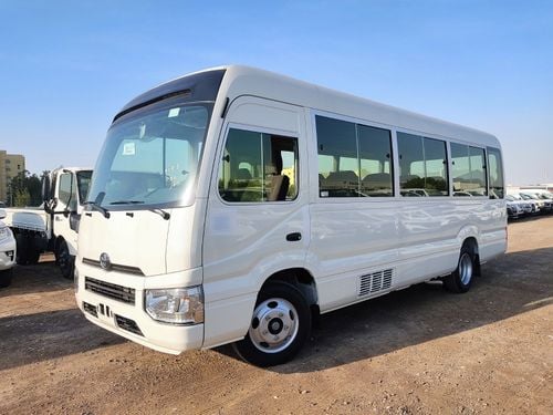 تويوتا كوستر TOYOTA COASTER 2.7 MT 30 SEATS WHITE 2024 * EXPORT ONLY AFRICA *