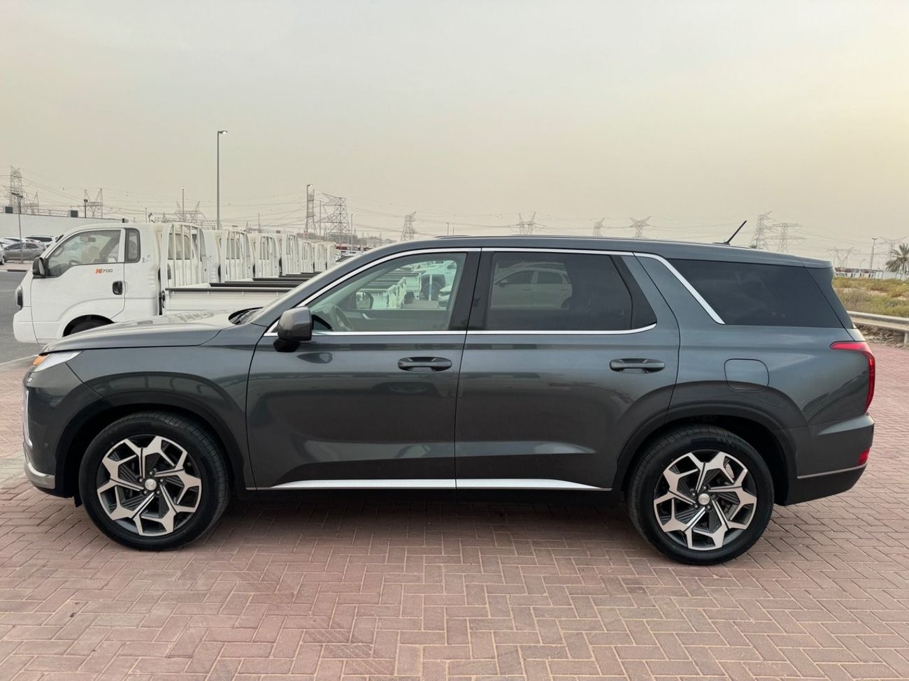 هيونداي باليساد 2021 CALLIGRAPHY RED 4x4 USA IMPORTED