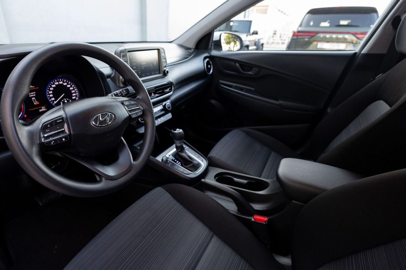 Hyundai Kona Hyundai Kona 2023 GCC specs for 873.00 AED monthly