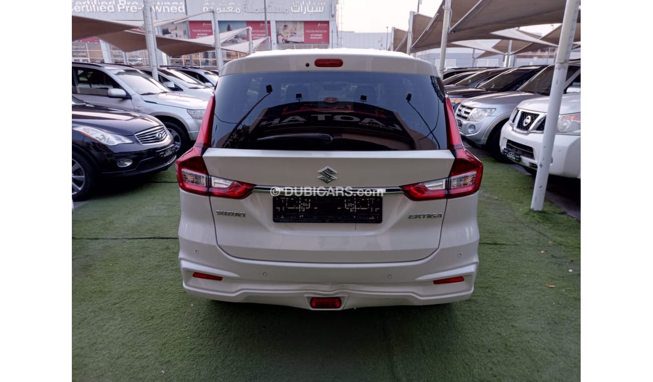 Used Suzuki Ertiga 2019 model, agency dye, 1600 cc, imprint, white
