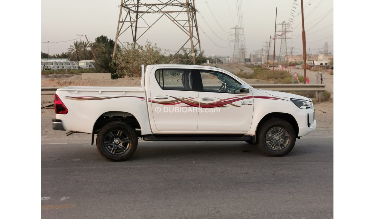 Toyota Hilux 2.4L,DIESEL,4WD,DOUBL/CAB,WIDE BODY,NEW SHAPE,DVD+CAMERA,PUSH BUTTON START,MT,2022MY ( FOR EXPORT)