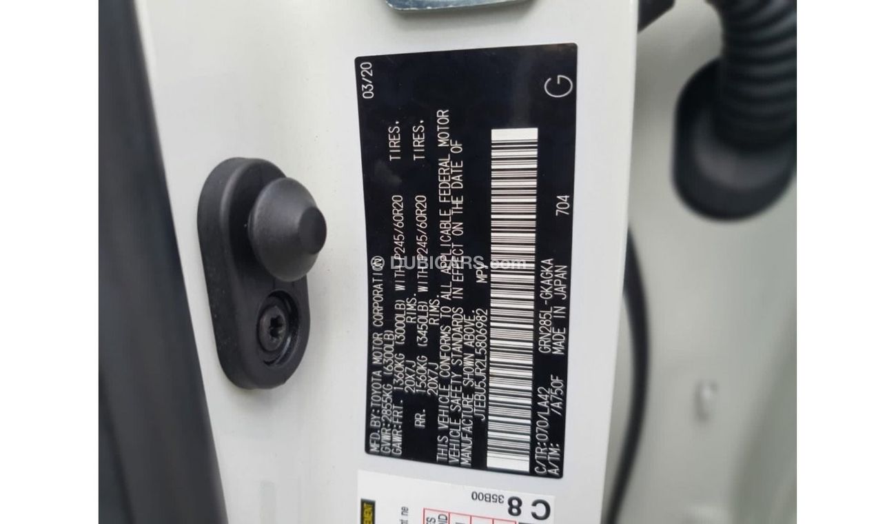 Toyota 4Runner TOYOTA 4RUNNER 2020 MODEL LIMITED FULL OPTION