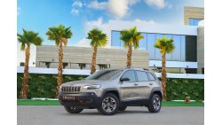 جيب شيروكي V6 Trailhawk | 1,858 P.M  | 0% Downpayment | Fantastic Condition!