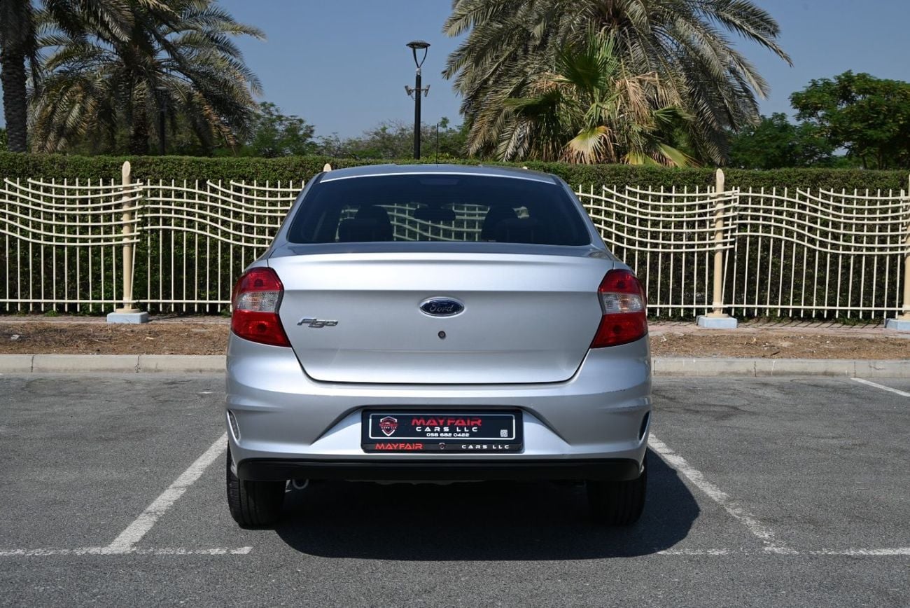 فورد فيجو HOT DEALS -  0% DP - AGENCY MAINTAINED - FORD FIGO 1.6L V4  - ORIGINAL PAINT - GCC
