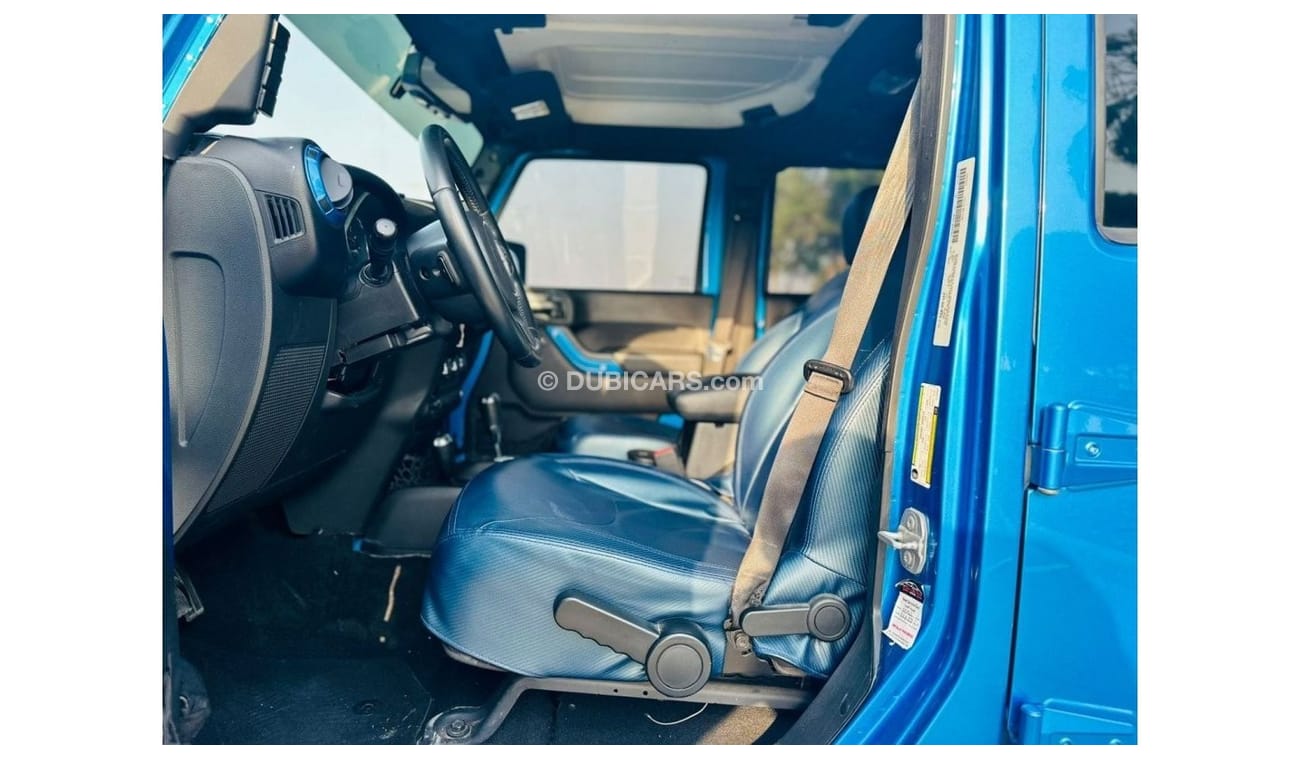 جيب رانجلر Unlimited Sport 1590 PM || WRANGLER UNLIMITED 3.6L V6 || ORIGNAL PAINT || FSH || 0%DP || GCC || WELL