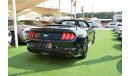 فورد موستانج Mustang Eco-Boost V4 2019, Convertible, Full Option, Very Good Condition