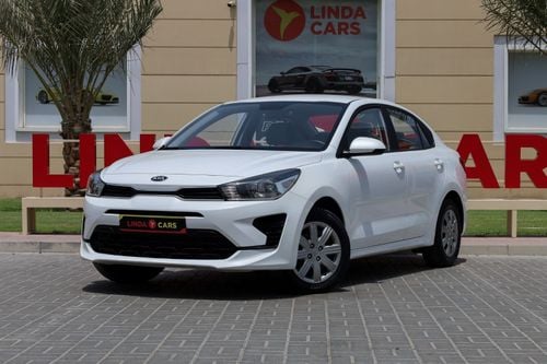 Kia Rio Kia Rio 2021 GCC under Agency Warranty with Flexible Down-Payment.