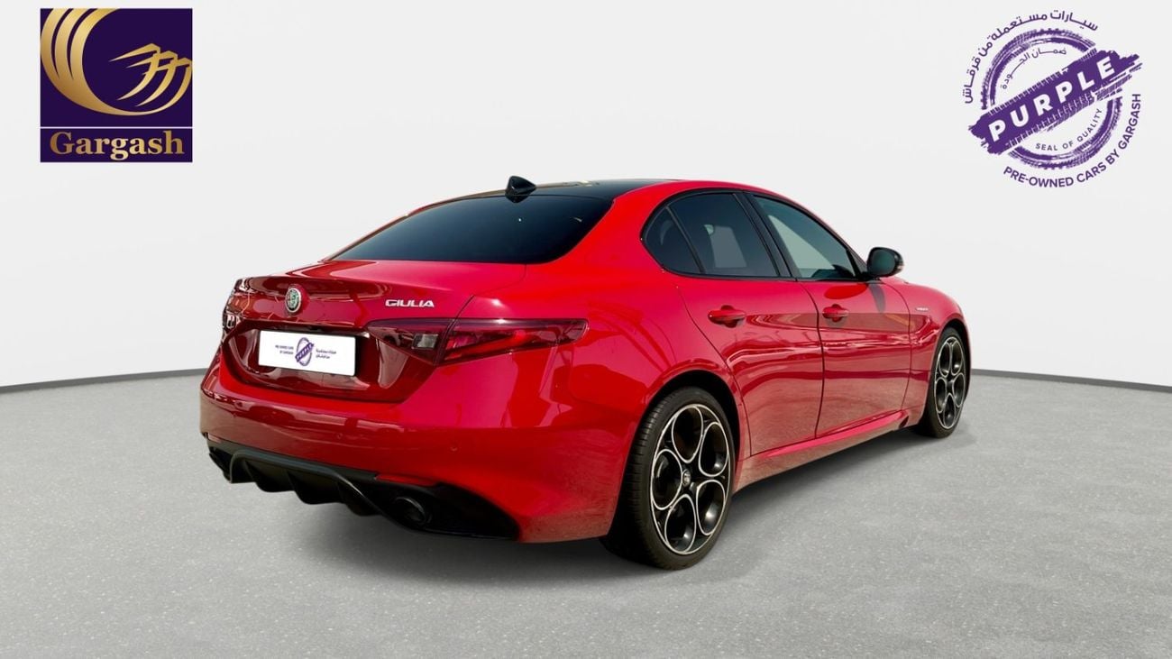 Alfa Romeo Giulia VELOCE | 2022 | Special Offer  | 18-30 Sep | Gargash Warranty & Service | Free insurance | Finance from 0.9
