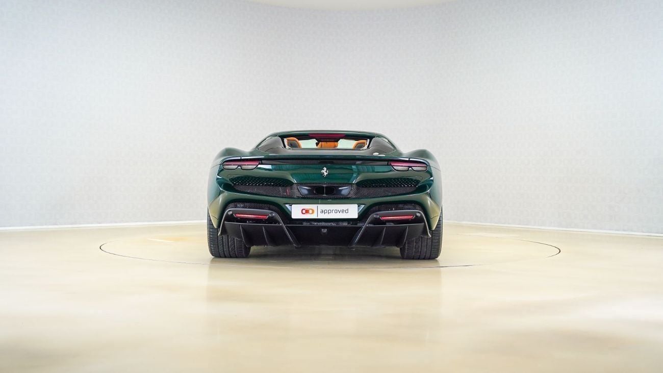 فيراري 296 GTS Special Offer | AED 19,131 PM | Warranty Until October 2027 | V6 Twin-Turbo Hybrid