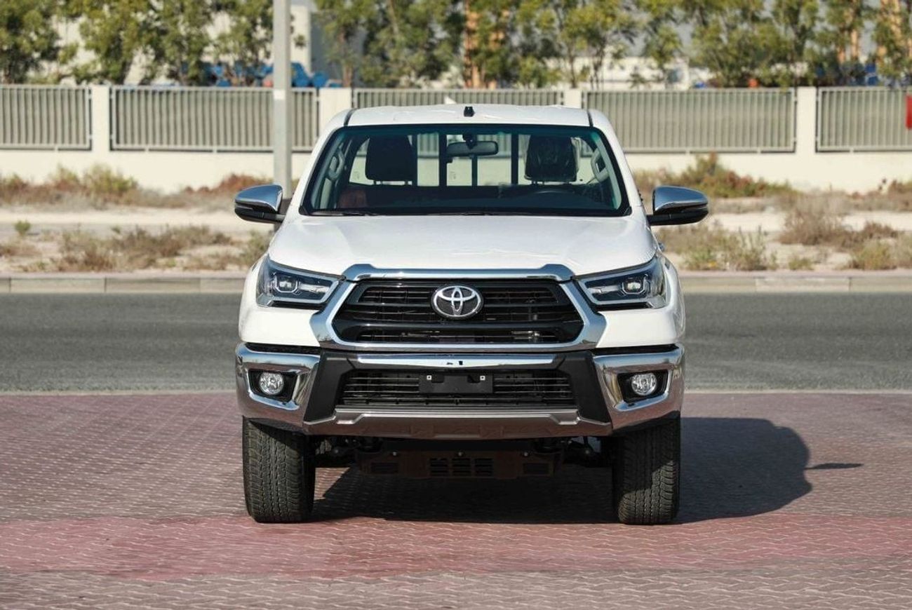 Toyota Hilux 2025 TOYOTA HILUX GLXS 2.7 - SUPER WHITE inside MAROON | Export Only