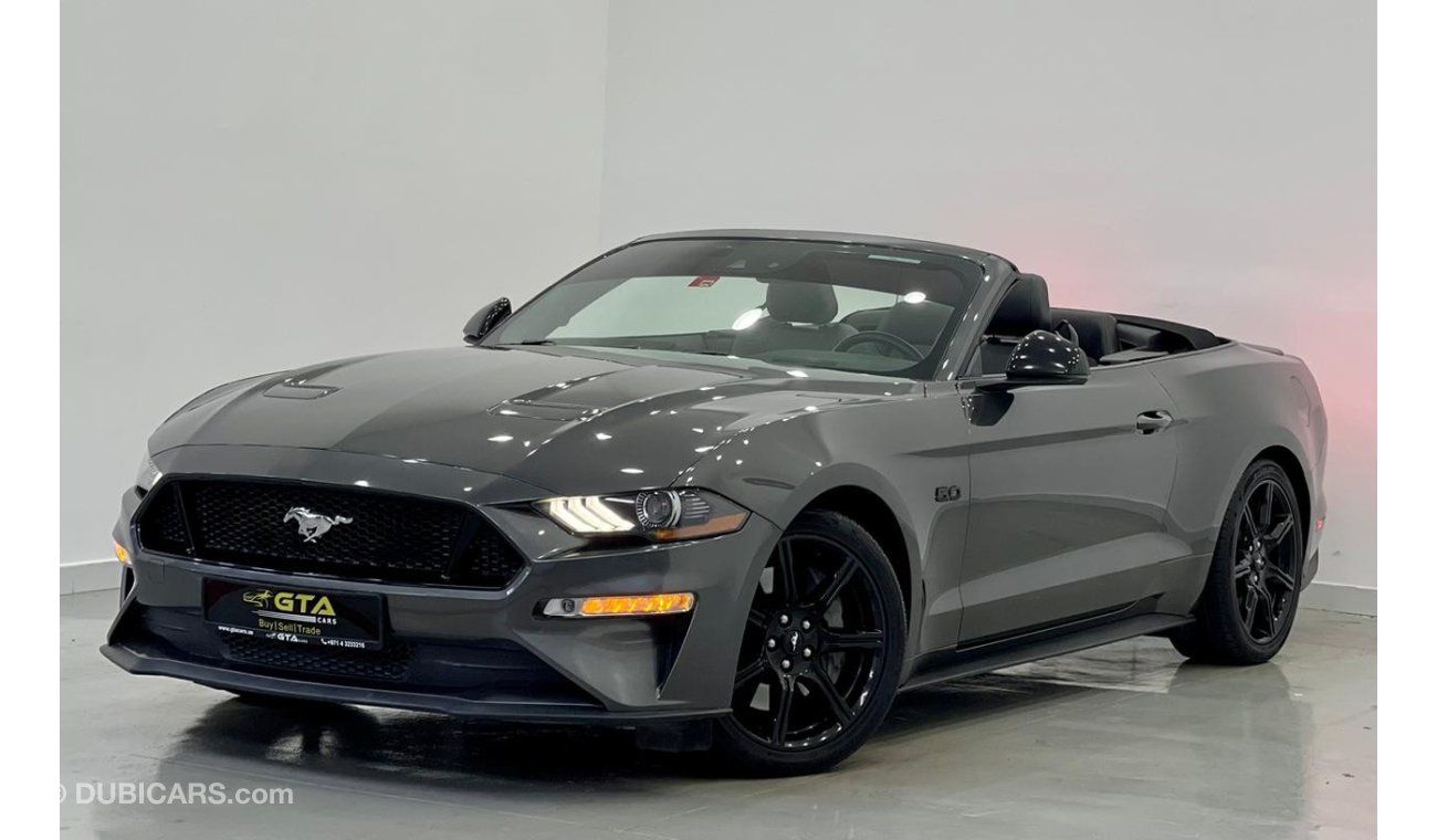 فورد موستانج 2018 Ford Mustang GT Convertible V8, April 2023 Ford Warranty + Service Package, FSH Agency, GCC