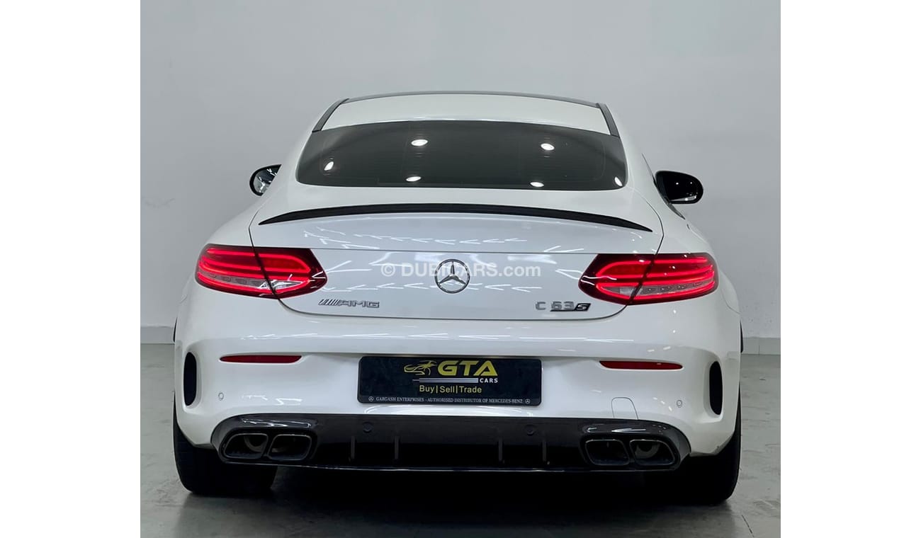 مرسيدس بنز C 63 كوبيه 2019 Mercedes-Benz C63 S Coupe AMG, June 2024 Mercedes Warranty, FSH, Fully Loaded, GCC