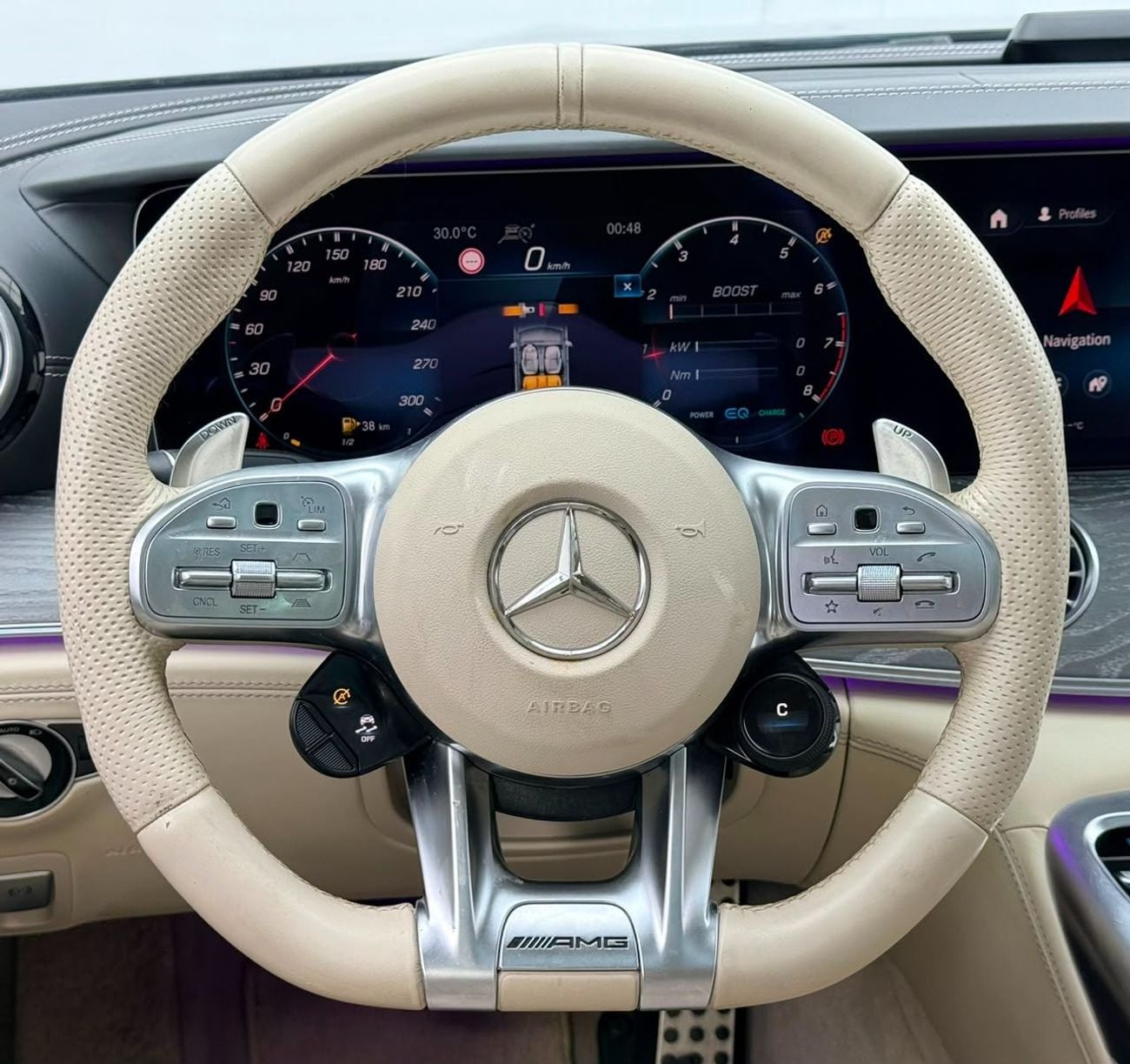 مرسيدس بنز AMG GT 2021 Mercedes-AMG GT53 Black Edition, Warranty, Excellent Condition, Japan Specs