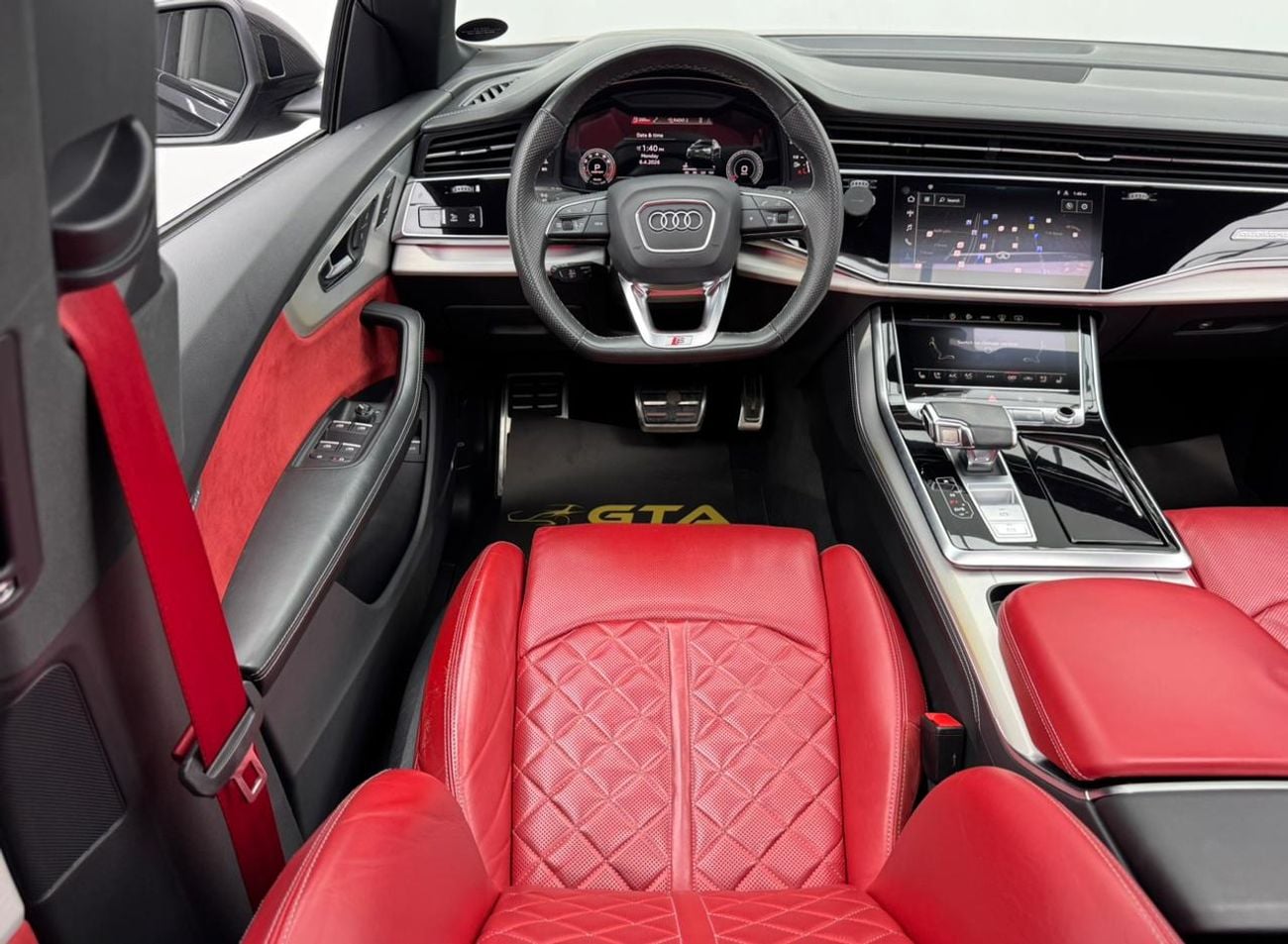 أودي Q8 2021 Audi Q8 55 TFSI Quattro S-Line, 2026 Audi Warranty + Service Pack, Excellent Condition, GCC