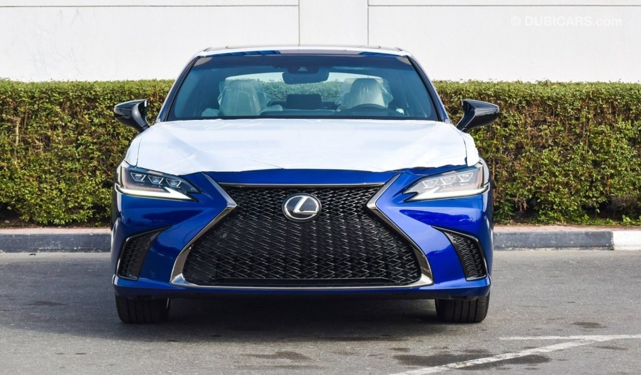 Lexus ES350 F-sport Black Line special edition (Export). Local Registration +10% -