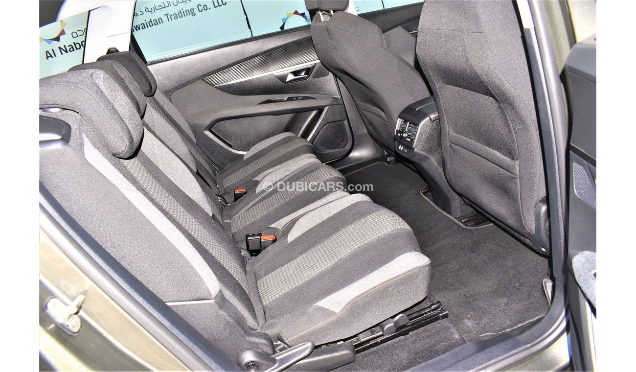 Peugeot 5008 AED 1762 PM | 1.6L ACTIVE GCC AGENCY WARRANTY