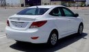 Hyundai Accent Certified Vehicle with Delivery option and warranty;Accent(GCC SPECS) for sale (Code : 63034)