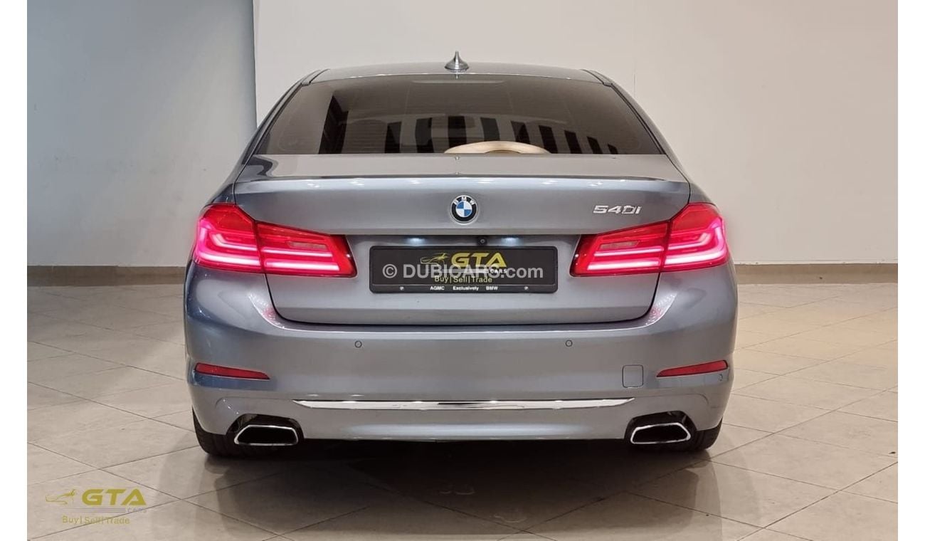 BMW 540i 2017 BMW 540i Luxury Line, Warranty-Service History, GCC