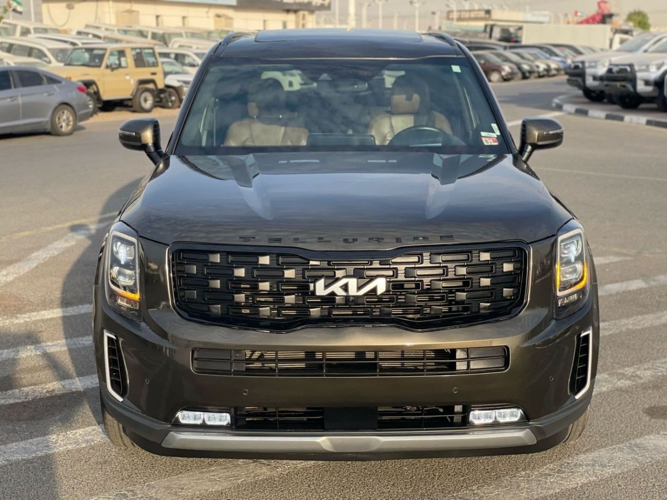 Kia Telluride 2022 Kia Telluride SX Prestige Black Edition Full Option Panoramic View - 360* CAM - HUD - 7 Seater