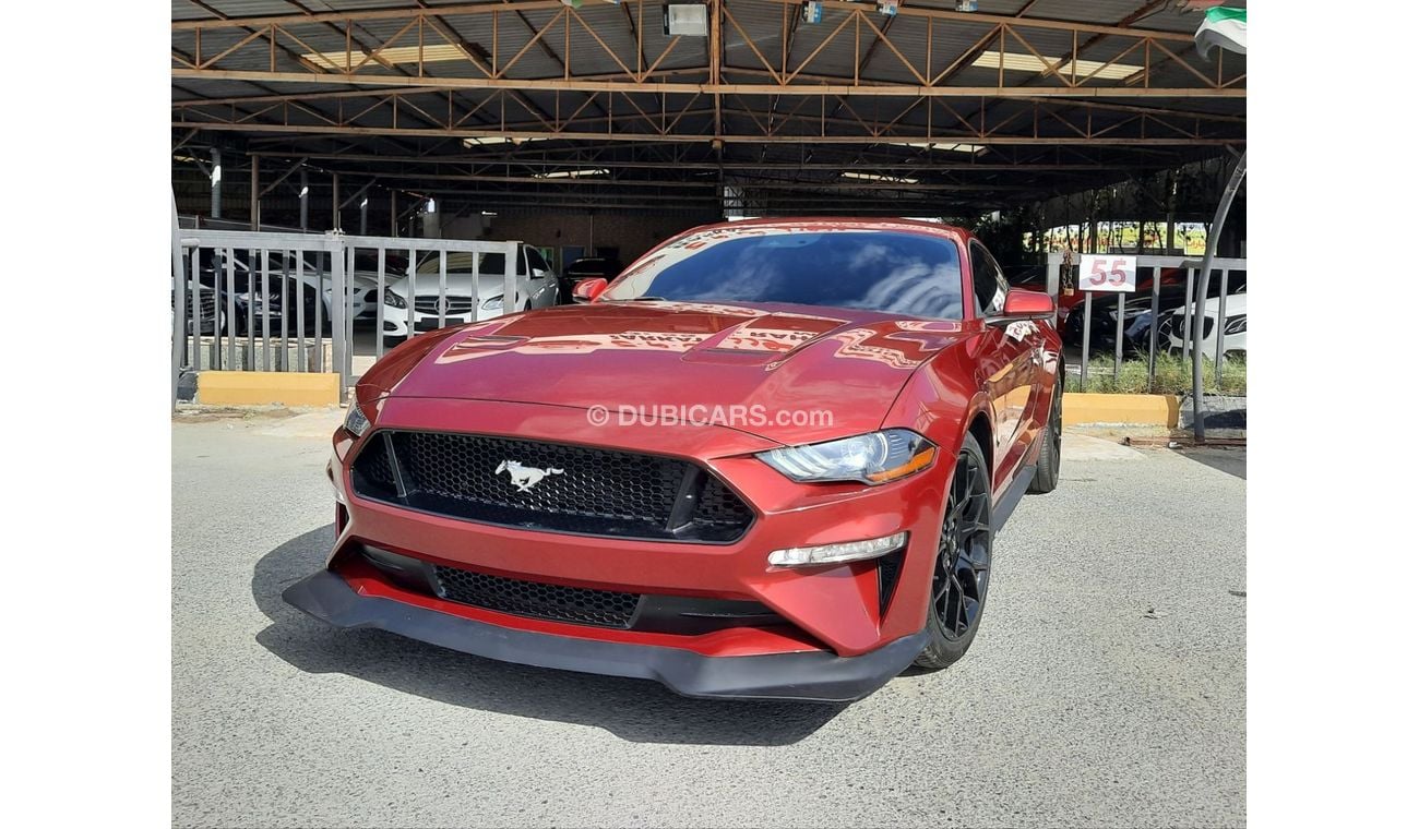 Ford Mustang EcoBoost Premium Ford mustang 2018 v4 turbo eco boost premium Full option