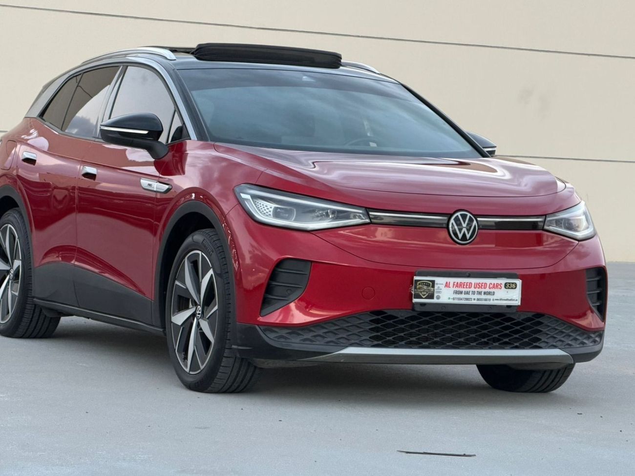 فولكس واجن ID.4 مفتاحين و صبغ الوكالة