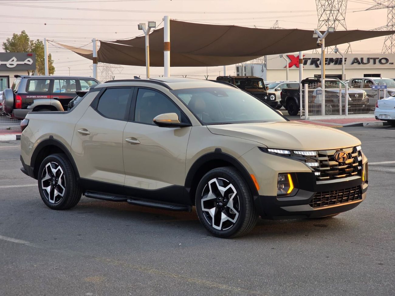 Hyundai Santa Cruz 2.5 Turbo engine 4x4 , sunroof , 360 cameraa and original leather seats