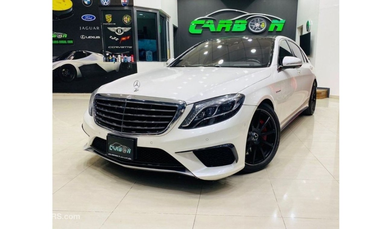 Mercedes-Benz S 63 AMG MERCEDES S63 AMG 2014 577HP IN AMAZING CONDITION FOR 180K AED