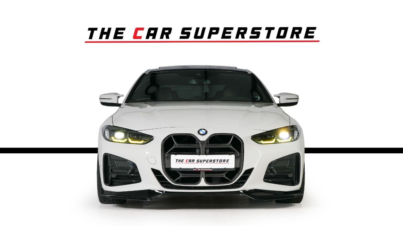 BMW 430i M Sport 2.0L GCC-Low Mileage-AGMC Full Service History Warranty & Service Contract-Aero Kit