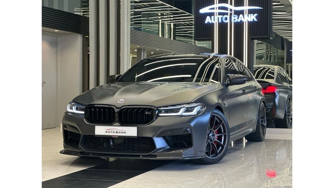BMW M5 BMW M5 COMPETITION MODEL 2021 GCC SPECS FULL SERVICE HISTORY IN AGENCY