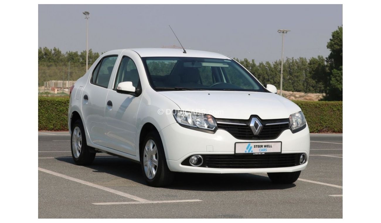 Renault Symbol 2017 | EMI FROM AED 450/- MONTH | SYMBOL WITH GCC SPECS - EXCELLENT CONDITION