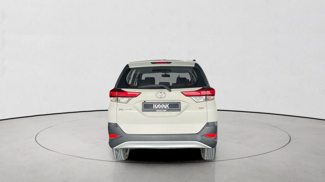 تويوتا راش 1.5 GX AUTO 2WD | شامل الضمان | 0 ﺪﻔﻋﺓ ﺃﻮﻟﻯ