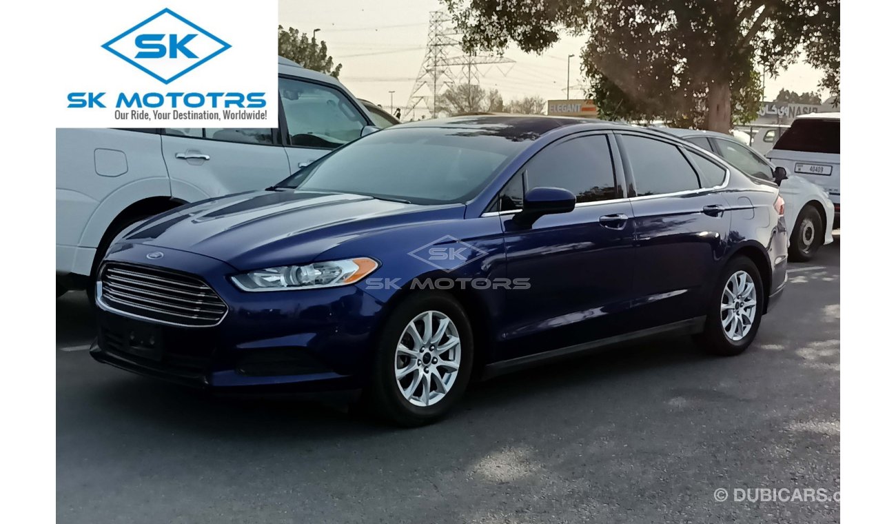 Ford Fusion 2.5L, 16" Rims, LED Headlights, Driver Power Seat, Rear Camera, Fabric Seats, Airbags (LOT # 799)