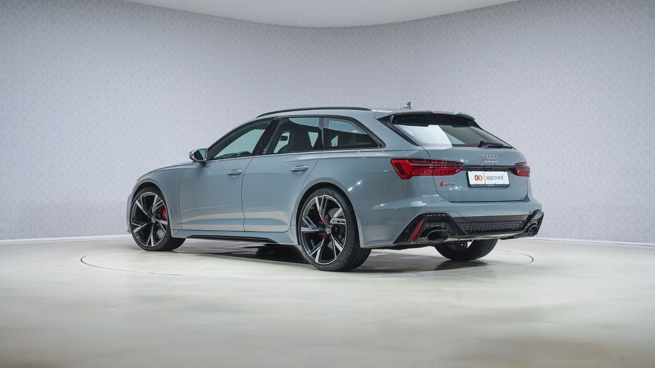 Audi RS6 RS6 TFSI Quattro | AED 5,854 PM | Warranty April 2027 | GCC