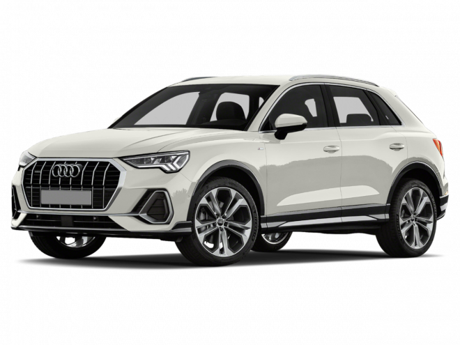 Audi Q3 cover - Front Left Angled