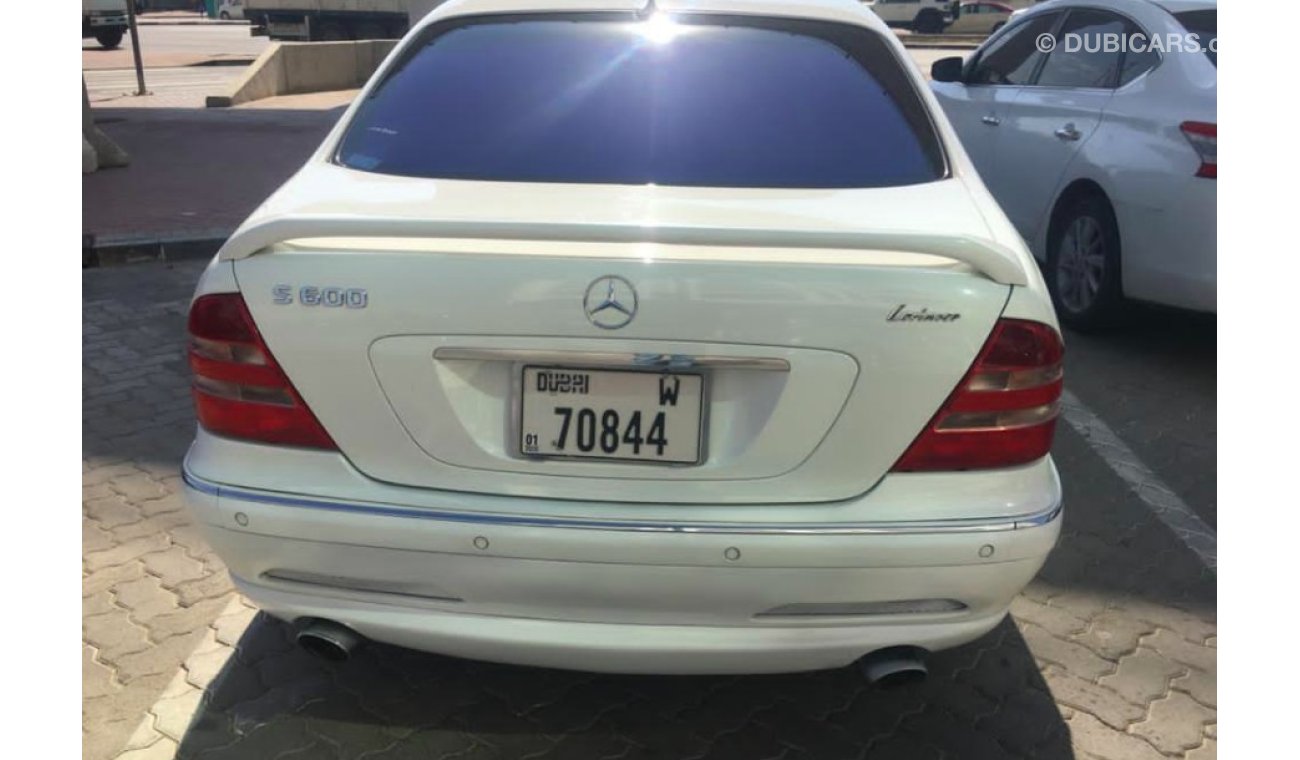 Mercedes-Benz S 500 Lorinser Special Edition with S600 badge