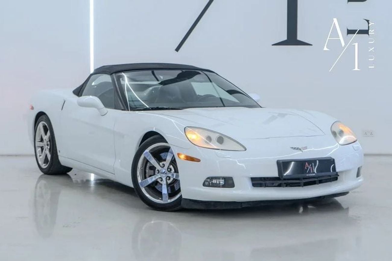 شيفروليه كورفت C6 6.2L V8 2009 Chevrolet Corvette C6, Full Corvette Service History, Very Low Kms, Manual Transmiss
