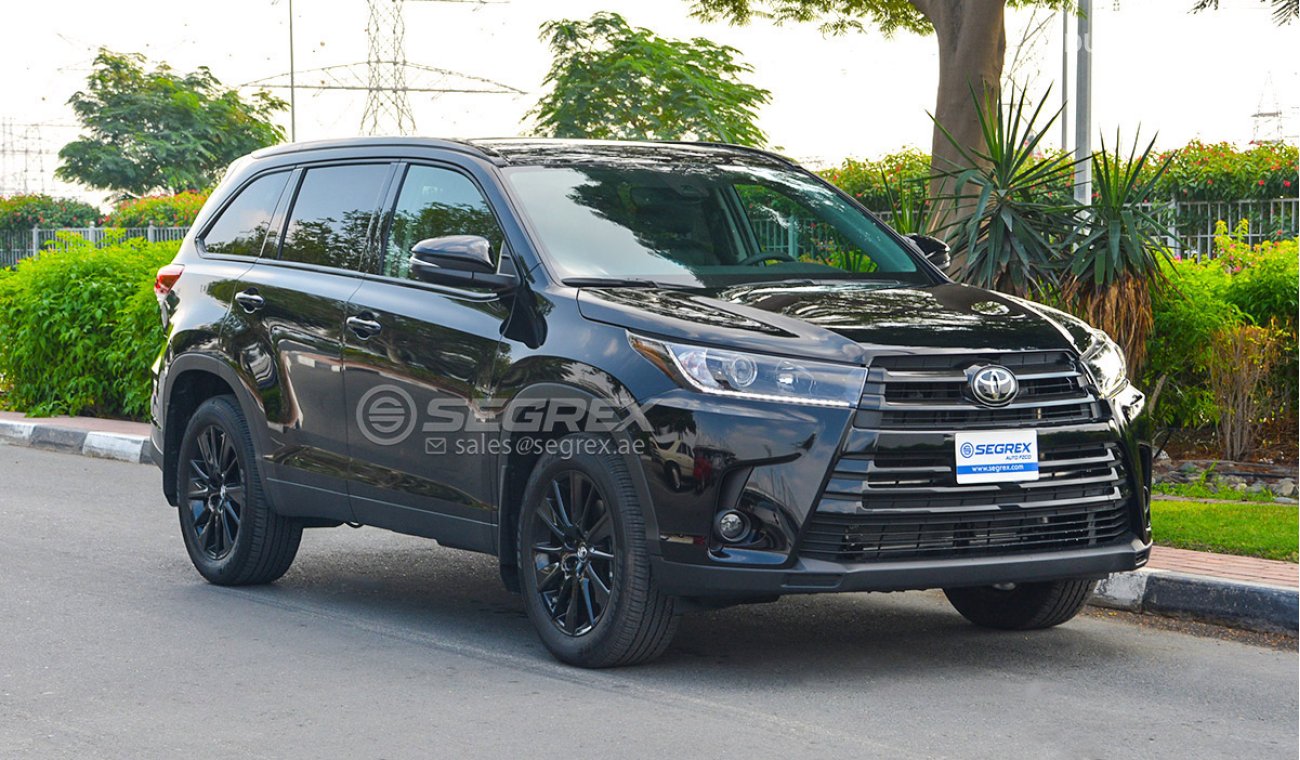 Toyota Highlander 3.5 V6 NIGHTSHADE To all destinations - للتسجيل و التصدير