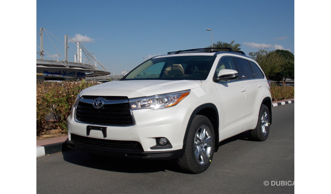 Toyota Highlander 2016 # LIMITED AWD # 3.5 L V6 # Pano # 7S # For Export ONLY OUTSIDE GCC # 05/16 BIRKA #