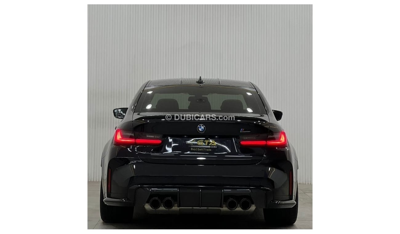 بي أم دبليو M3 2021 BMW M3 Competition, August 2025 BMW Warranty, August 2026 BMW Service Pack, Low Kms, GCC
