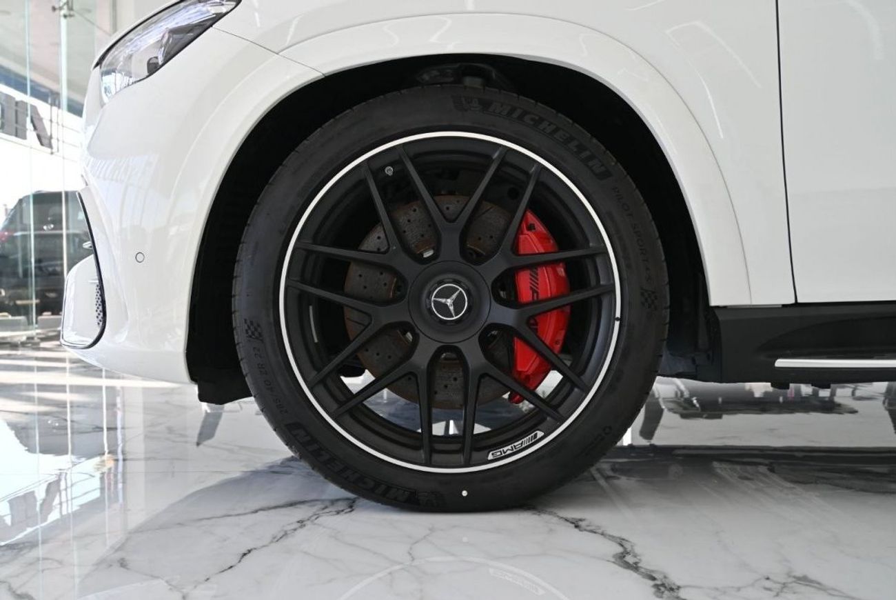 Mercedes-Benz GLE 63 AMG Mercedes AMG GLE 63s Coupe 4.0L BiTurbo V8, Color White Model 2023
