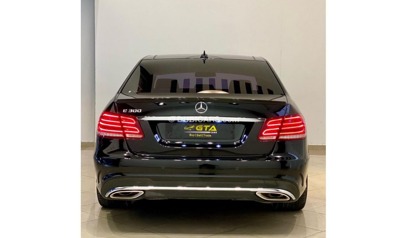 Mercedes-Benz E300 2016 Mercedes-Benz E-300 AMG, Full Service History, Warranty, GCC