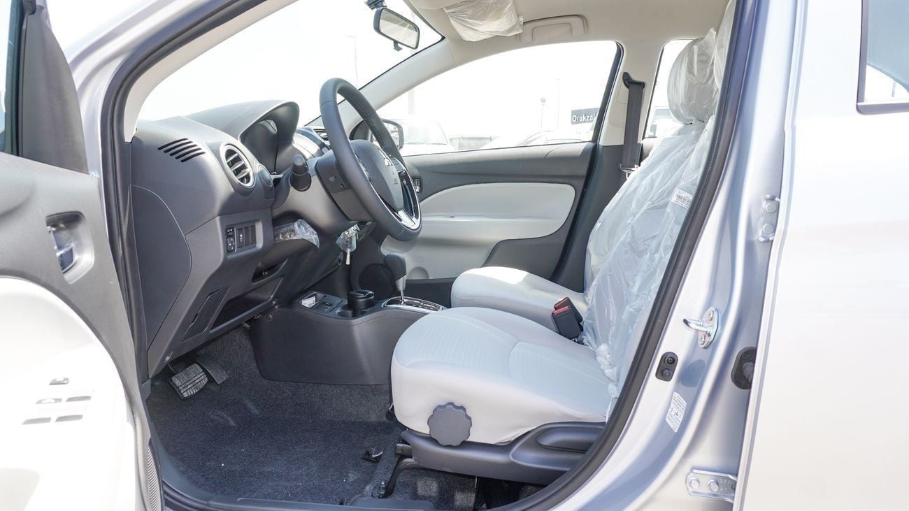 Mitsubishi Attrage Brand New Mitsubishi Attrage 2025 Export 1.2L 2WD Petrol|Silver/Grey|ATTRAGE-HL-25|