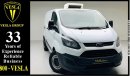 Ford Transit 270s + DIESEL 2.2L + CHILLER / GCC / 2015 / UNLIMITED MILEAGE WARRANTY + SERVICE HISTORY / 820 DHS