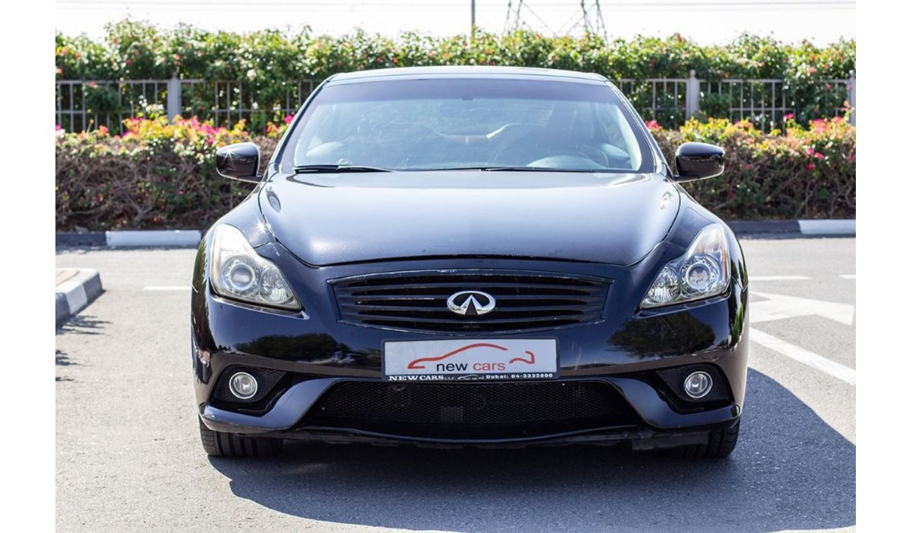 Infiniti G37 INFINITI G37s - 2011 - ASSIST AND FACILITY IN DOWN PAYMENT - 2460 AED/MONTHLY