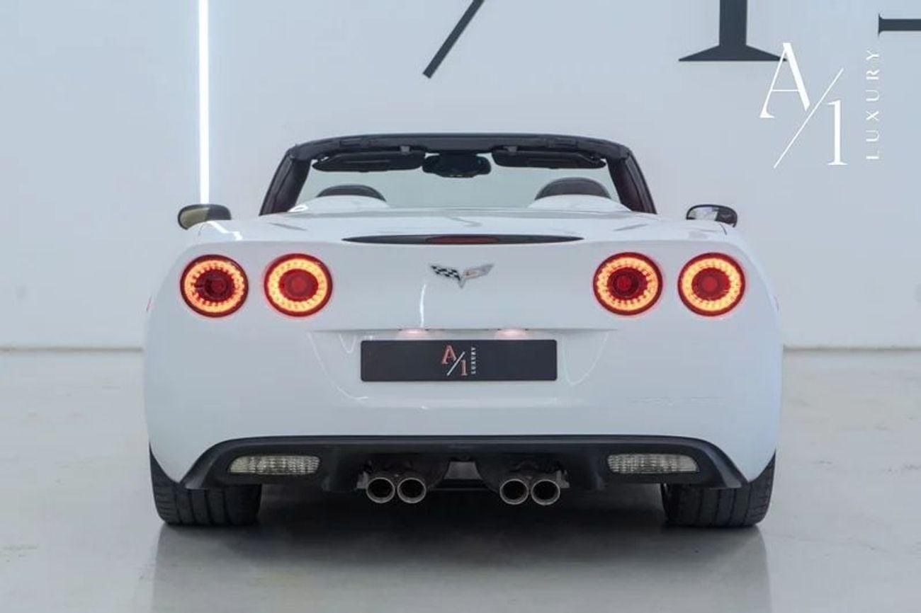 شيفروليه كورفت C6 6.2L V8 2009 Chevrolet Corvette C6, Full Corvette Service History, Very Low Kms, Manual Transmiss