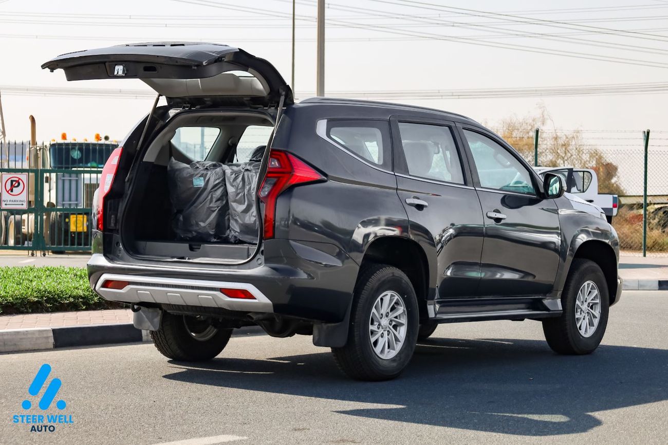 ميتسوبيشي باجيرو سبورت 2.5L Turbo Diesel | 134 HP | AT | 4WD | 7 Passenger | Dual Airbags | ABS & EBD | Ad-Safety | 2023