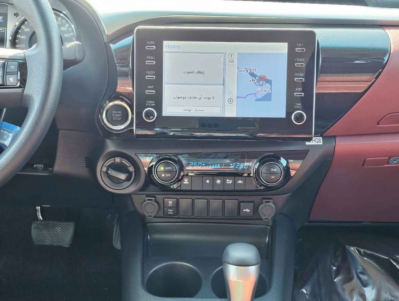 تويوتا هيلوكس SR5 TRD 4.0L PETROL SR5 TRD || 4.0L PETROL V6 4WD | WOOD INTERIOR W VISOR | BLIND SPOT | DIFFLOCK | DVD+CAMERA | READY S