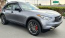 Infiniti QX70 Limited GCC NO ACCIDENT NO PAINT