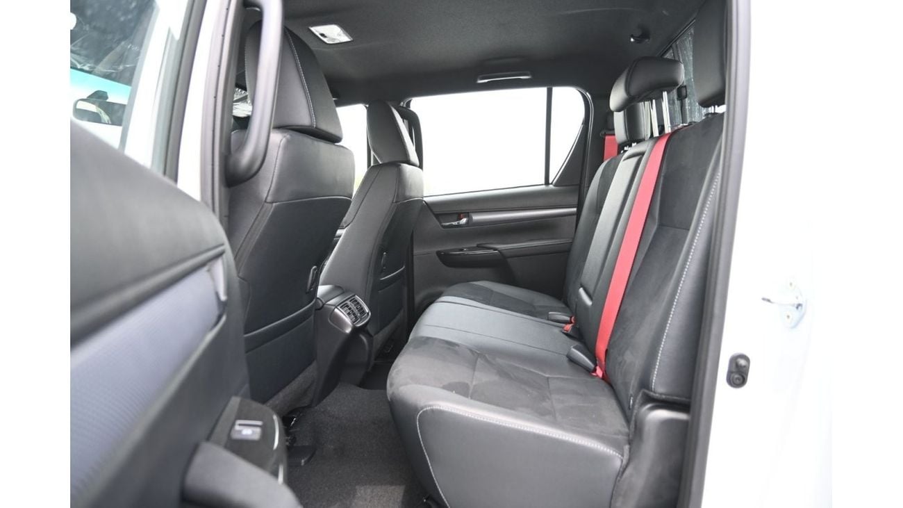 تويوتا هيلوكس Toyota Hilux GR Sport 4.0L V6, Petrol, 4WD, Pickup, Model 2024, Color White